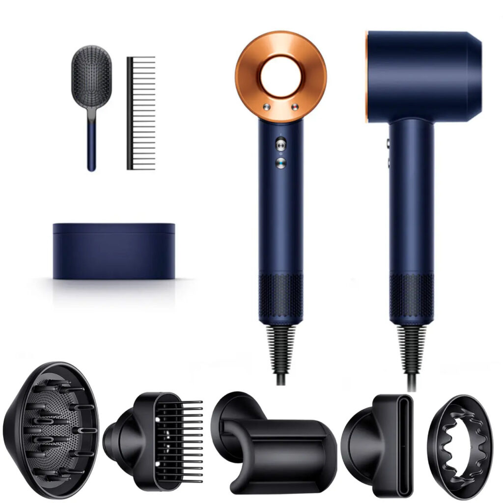 Фен Dyson Supersonic HD07 Special Gift Edition Prussian Blue/Rich